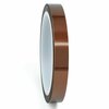 Bertech ESD Anti-Static High-Temperature Kapton Tape, 1/4 In. Wide x 36 Yards Long, Amber KPTLS-1/4